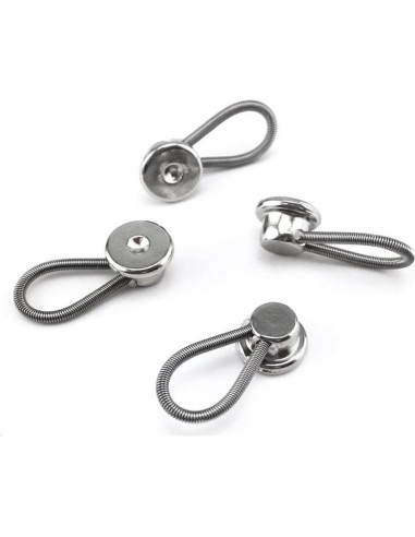 Extensores de Cuello Metálicos Elásticos Yueton - 20 Piezas
