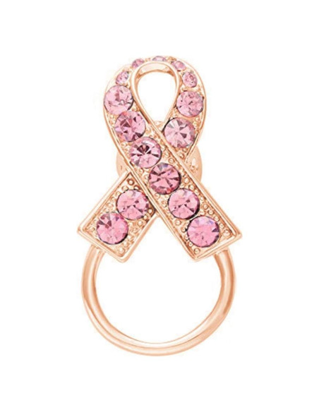 Broche Magnético Rosa NOUMANDA para Conciencia Cáncer de Mama Broche Magnético Rosa NOUMANDA para Conciencia Cáncer de Mama