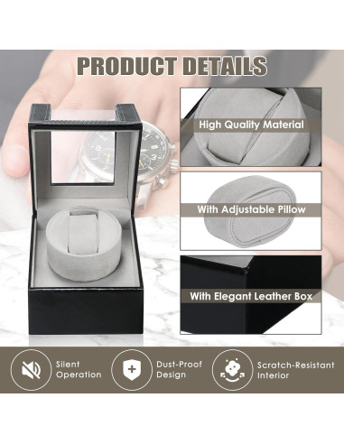 Winder de Reloj Automático MAOPINER con Motor Silencioso