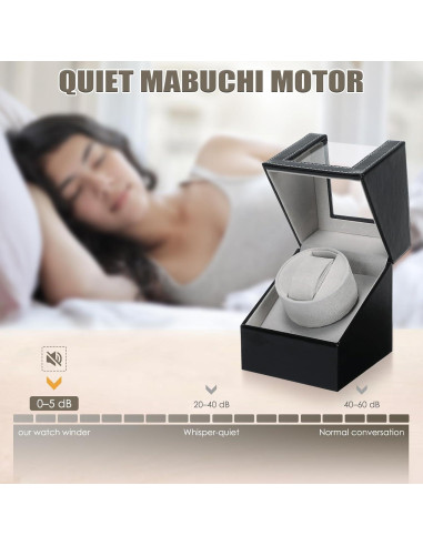 Winder de Reloj Automático MAOPINER con Motor Silencioso