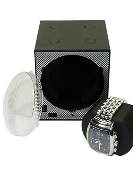Reloj Winder BOXY BWS-F Apilable con Adaptador 0.54 kg Reloj Winder BOXY BWS-F Apilable con Adaptador 0.54 kg