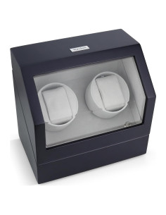 Reloj Winder Automático Doble Heiden HD10-MATTE Madera Negra