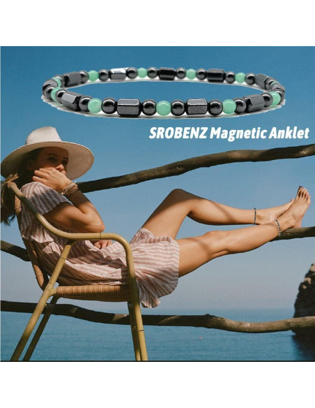 Juego de 12 Pulseras Magnéticas de Hematita para Alivio de Ansiedad Juego de 12 Pulseras Magnéticas de Hematita para Alivio de Ansiedad