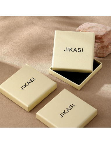 Conjunto de Pulseras de Tobillo de Oro 14K y Plata 925 Jikasi