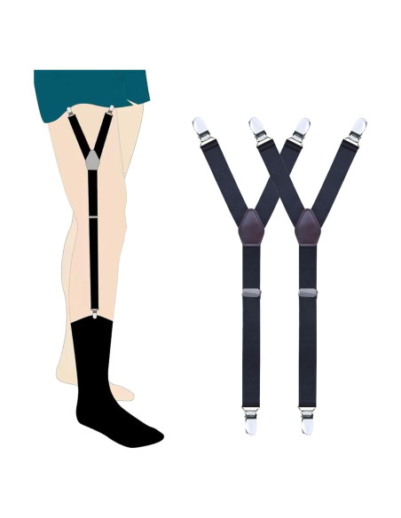 Cinta Ajustable para Camisa FOX-TECH Hombre Antideslizante Cinta Ajustable para Camisa FOX-TECH Hombre Antideslizante