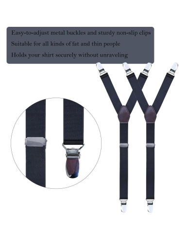 Cinta Ajustable para Camisa FOX-TECH Hombre Antideslizante