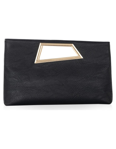 Coucoland Clutch Purse Mujer Cuero Vegano Brillante 30x19 cm