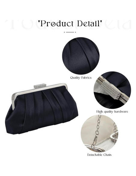Bolso de Mano Plisado JAMBHALA para Mujeres - Elegante y Versátil Bolso de Mano Plisado JAMBHALA para Mujeres - Elegante y Versátil