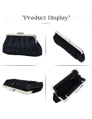 Bolso de Mano Plisado JAMBHALA para Mujeres - Elegante y Versátil