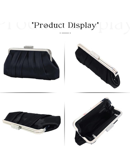 Bolso de Mano Plisado JAMBHALA para Mujeres - Elegante y Versátil Bolso de Mano Plisado JAMBHALA para Mujeres - Elegante y Versátil