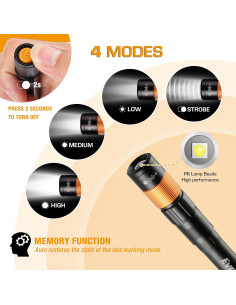 Linterna Recargable EverBrite 300 Lúmenes LED Compacta 2