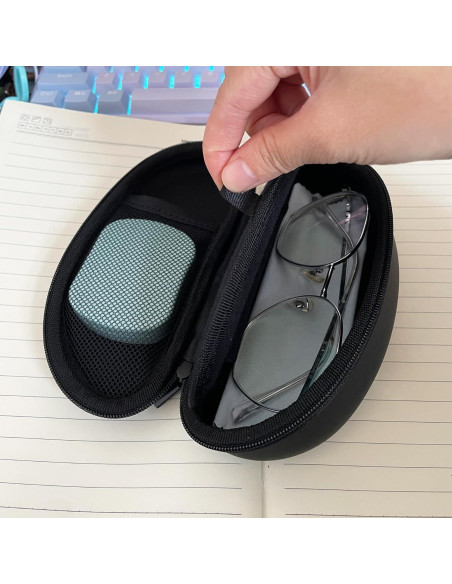 Estuche 2 en 1 para Lentes de Contacto y Gafas BG-b Azul Estuche 2 en 1 para Lentes de Contacto y Gafas BG-b Azul