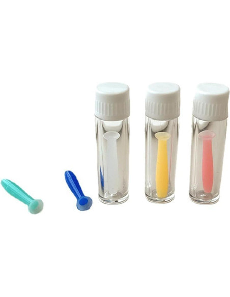 Herramienta Plunger de Silicona Suave Enyolidimk para Lentes de Contacto Herramienta Plunger de Silicona Suave Enyolidimk para Lentes de Contacto