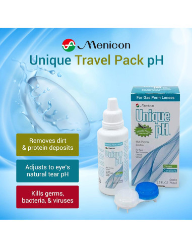 Solución para Lentes de Contacto Menicon Unique pH 73.93 ml