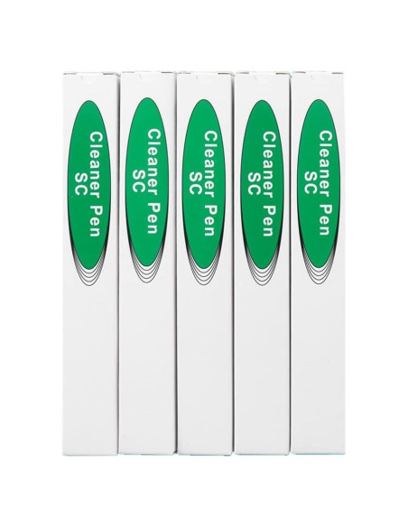 Bolígrafo Limpiador de Conectores de Fibra Óptica NewMainOne 5PCS Bolígrafo Limpiador de Conectores de Fibra Óptica NewMainOne 5PCS