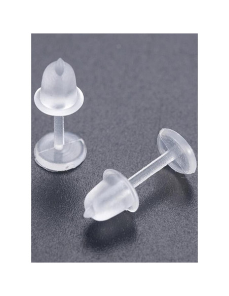 Pendientes Hipoalergénicos Kridzisw 20G Transparentes 30 Pcs Pendientes Hipoalergénicos Kridzisw 20G Transparentes 30 Pcs