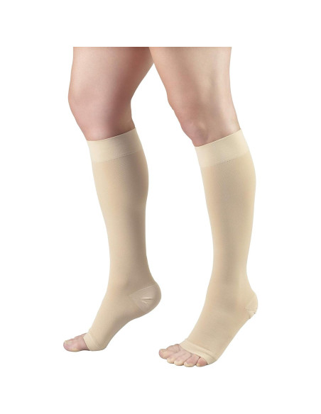 Medias de Compresión Microfibra Truform 20-30 mmHg Beige Grande Medias de Compresión Microfibra Truform 20-30 mmHg Beige Grande