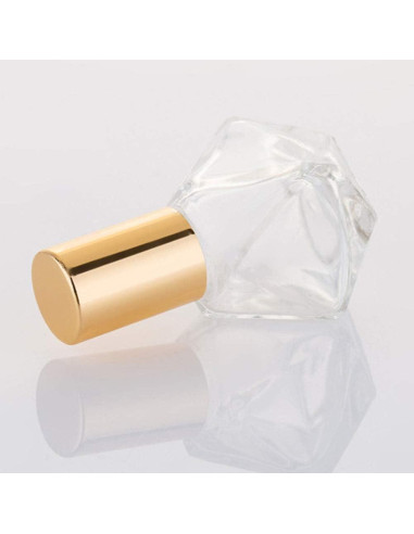 ConStore 10 Botellas de Rodillo de Vidrio 8ml Transparente