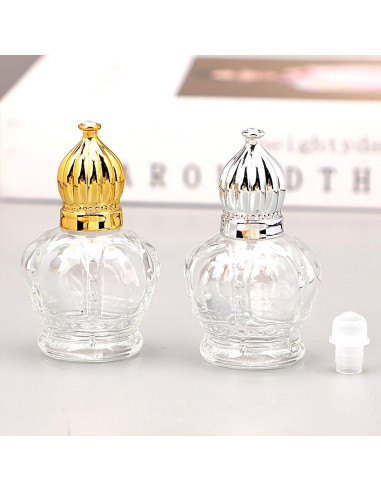 Botellas de vidrio Roll On Alunsito 6 Pack 243.8g a prueba de fugas