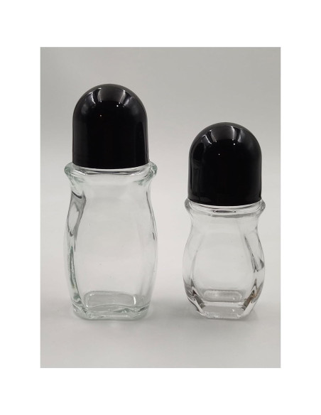 Botellas de Rodillo Vacías de Vidrio YYNGJCK 30ml y 50ml Botellas de Rodillo Vacías de Vidrio YYNGJCK 30ml y 50ml