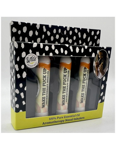 Inhaladores Nasales Aromaterapéuticos Wild Essentials - 3 Piezas