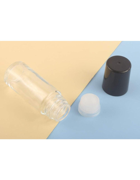 Botellas de vidrio 30ml Wresty - 2 Paquetes para desodorante Botellas de vidrio 30ml Wresty - 2 Paquetes para desodorante