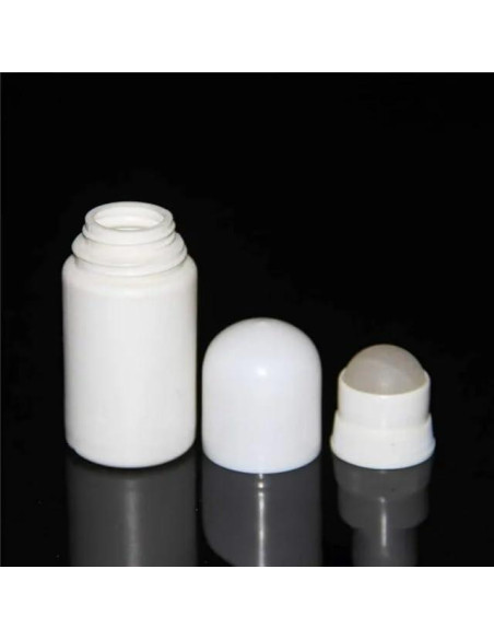 4 Botellas Reutilizables Roll On 50ml WsjiaboFux Blancas 4 Botellas Reutilizables Roll On 50ml WsjiaboFux Blancas