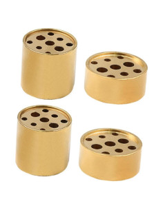 Soporte para Incienso VOSAREA de Cobre Dorado - 4 Piezas