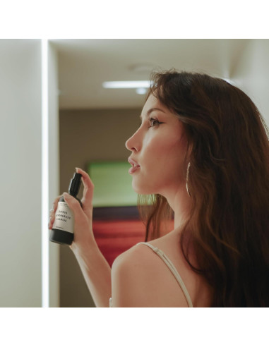 Ambientador Spray de Habitación Stone Candles 100ml - Té Blanco, Cedro, Aloe Vera