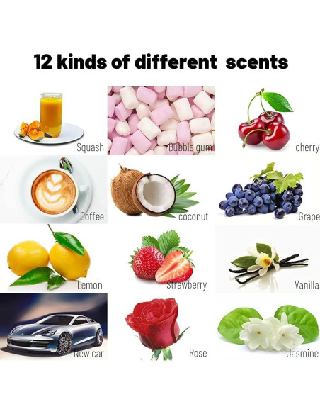 Ambientador de Auto Ikeda Scents - 12 Aromas Naturales 42g Ambientador de Auto Ikeda Scents - 12 Aromas Naturales 42g