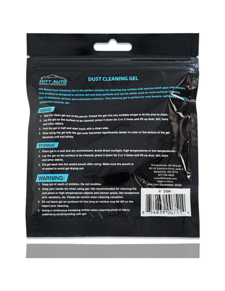 Gel de Limpieza Automático Hitt Brands para Detallado de Auto Gel de Limpieza Automático Hitt Brands para Detallado de Auto