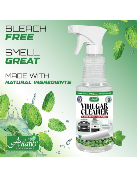 Limpiador de Vinagre Ecológico Aviano Botanicals 473ml Menta Limpiador de Vinagre Ecológico Aviano Botanicals 473ml Menta