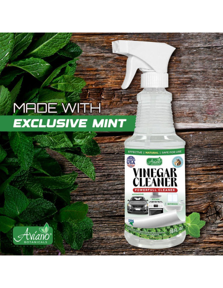 Limpiador de Vinagre Ecológico Aviano Botanicals 473ml Menta Limpiador de Vinagre Ecológico Aviano Botanicals 473ml Menta