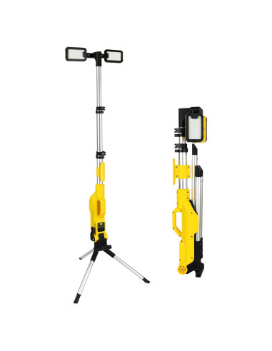Luz de trabajo LED Lidefox MX-5085 8000 lúmenes recargable
