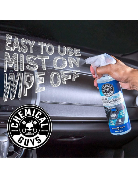 Limpiador y Protector Total Chemical Guys 3.78 L para Interiores Limpiador y Protector Total Chemical Guys 3.78 L para Interiores
