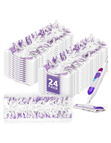 Repuestos Almohadillas Desechables AIR U+ para Mopas Swiffer 24 Unidades