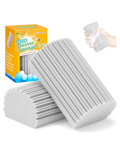 Esponja Limpiadora Húmeda YFUIF 2-Pack Multiusos Gris