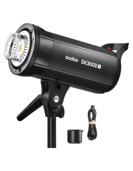 Flash de Estudio Godox SK300IIV 300Ws GN58 5700K Inalámbrico Flash de Estudio Godox SK300IIV 300Ws GN58 5700K Inalámbrico