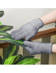 Guantes de Microfibra Patelai para Limpiar Plantas - 3 Pares 2