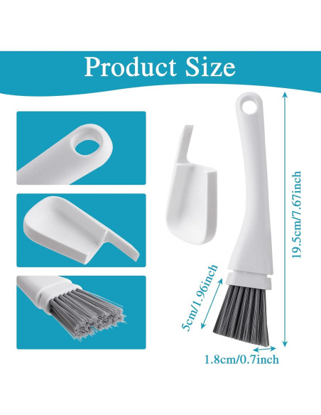 Mini Escoba y Recogedor TIESOME para Limpieza de Grietas Mini Escoba y Recogedor TIESOME para Limpieza de Grietas