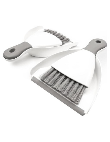 Juego de Escoba y Recogedor Mini WDDBHSKN Gris 2 Set