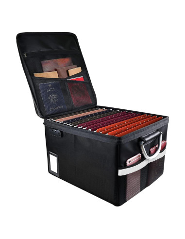 Caja de Documentos a Prueba de Fuego TOMKID 40.89x32.77x27.94cm