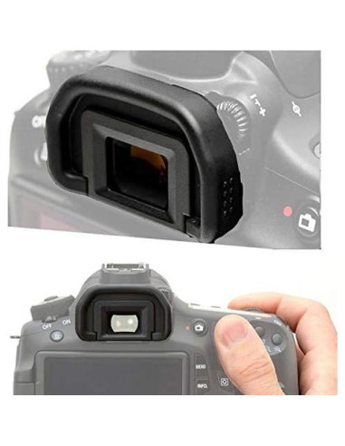 Copa ocular ULBTER para Canon EOS 90D/80D/70D/60D/50D/40D - 2 Pack