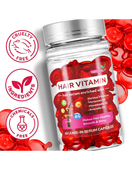 Suero Vitamínico para el Cabello Hengyangyingqiu 80 Cápsulas Suero Vitamínico para el Cabello Hengyangyingqiu 80 Cápsulas