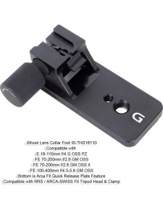 Base de Montaje de Trípode Duomianshou para Lentes Sony 2