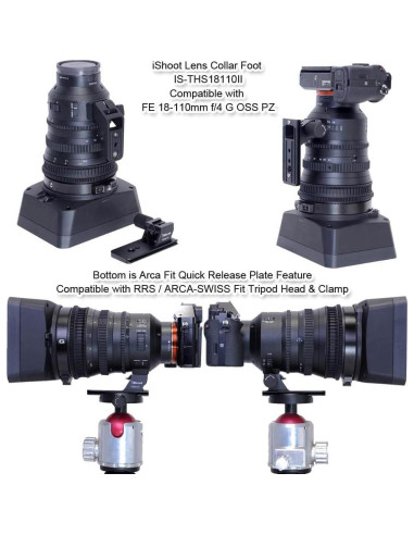 Base de Montaje de Trípode Duomianshou para Lentes Sony