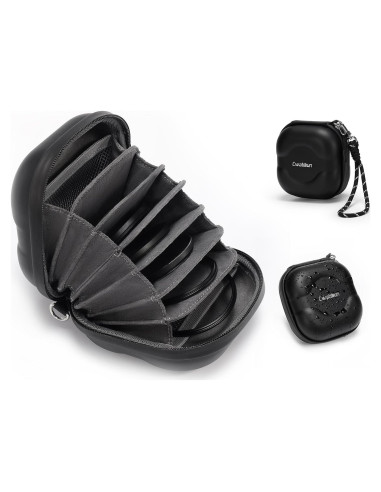 Funda de Filtro de Lente Cwatcun para 7 Filtros 100mm Negra