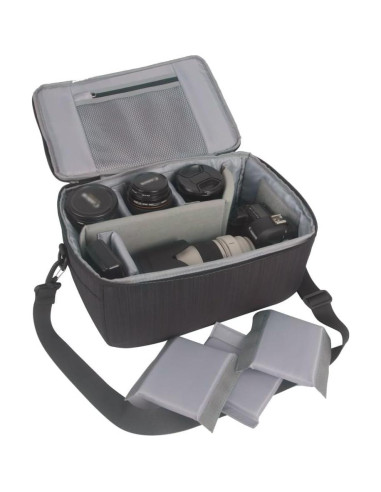 Bolsa de Inserción para Cámara DSLR Koolertron Negra 33x23x16cm
