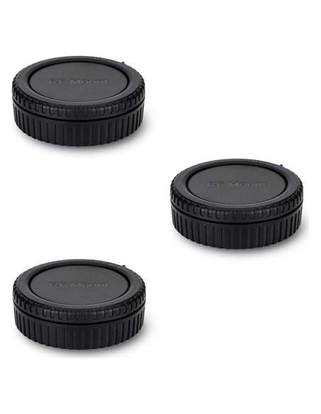 Tapa de lente y cuerpo para cámara Canon RF - 3 Paquetes Tapa de lente y cuerpo para cámara Canon RF - 3 Paquetes