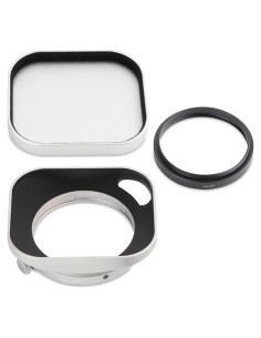 Gorro de lente cuadrado Haoge para Fujifilm XF27mmF2.8 R WR